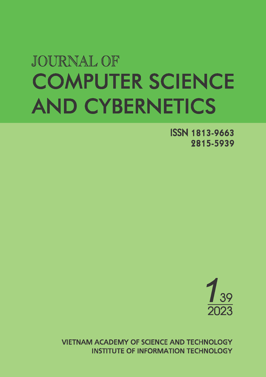 Journal of Computer Science and CyberNetics